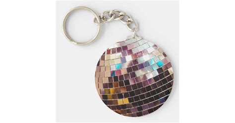 Disco Ball Keychain | Zazzle.com