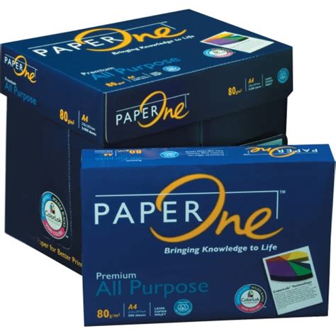 A4 80gsm Paperone Blue All Purpose 85gsm Digital Copy Paper 5 Reams