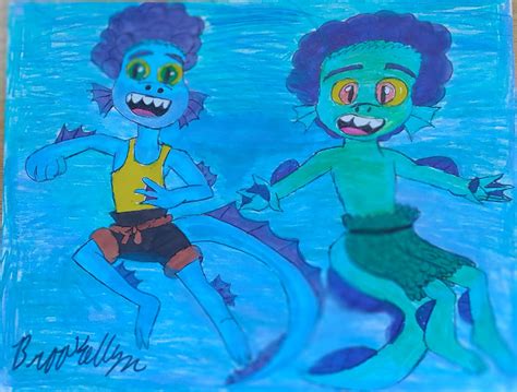 Luca: Sea monster by brookellyn on DeviantArt