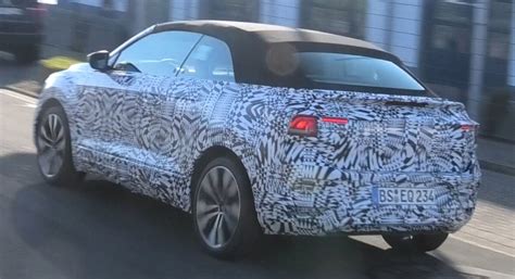 Volkswagen T-Roc Convertible Makes Spy Video Debut | Carscoops