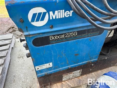 Miller Bobcat G Welder Generator Bigiron Auctions