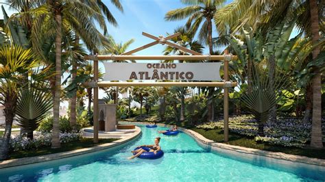 Hot Park Costa do Sauípe º parque aquático de grande porte da Bahia terá rio lento praia