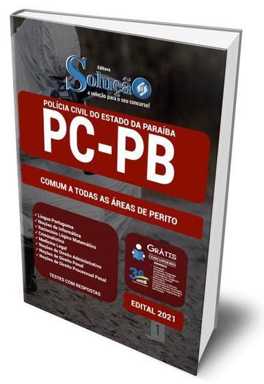 Apostila Pc Pb Comum A Todas As Reas De Perito Livros Para