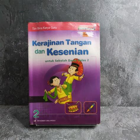 Jual Buku Kerajinan Tangan Dan Kesenian Kelas 2 II SD Kurikulum 2004