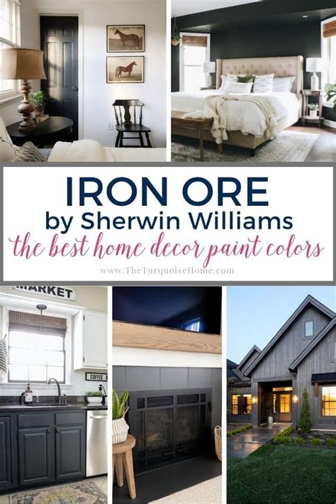 Iron Ore By Sherylin Williams The Best Home Decor Paint Colors For Your