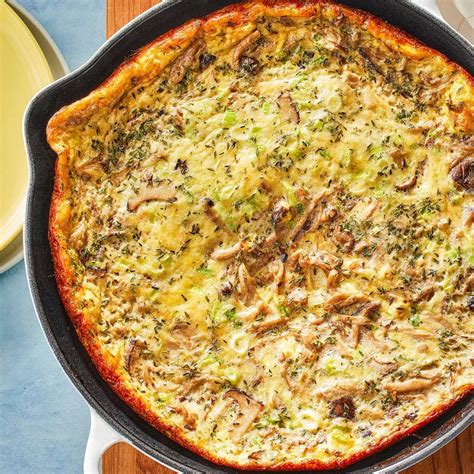 wild mushroom frittata recipe
