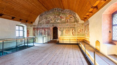 Innenräume der Bilderburg Schloss Runkelstein