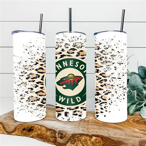 Minnesota Wild 20oz Skinny Tumbler Svgdaily Daily Free Premium Svg Files