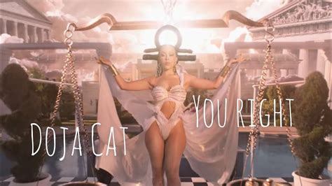 You Right Doja Cat And The Weeknd Official Music With Lyrics YouTube