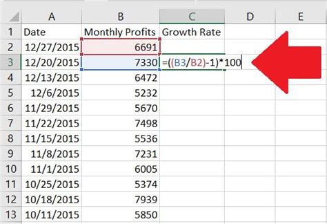 How To Calculate A Growth Rate In Excel Spreadcheaters