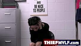 Security Guard Bangs Busty MILF Thief Crystal Rush XNXX
