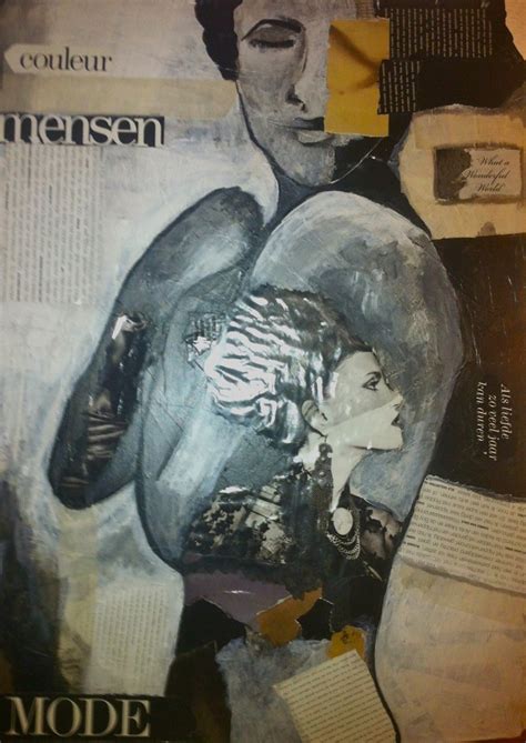 Made By Myself Inspired By Carme Magem Collage Portrait Art Quilts