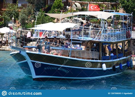 Kekova Island And Simena Castle Kas Antalya Turkey Editorial Image