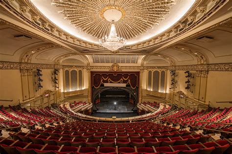 Capitol Theatre with restored historic performing arts center seating | Irwin Seating Company ...