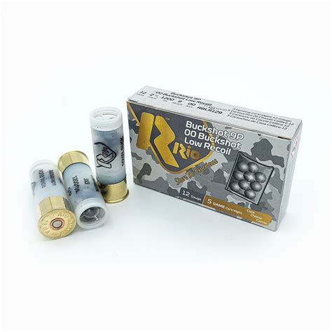 Rio Ammunition Royal Buck Low Recoil 12 Gauge 00 Buck Shot 2