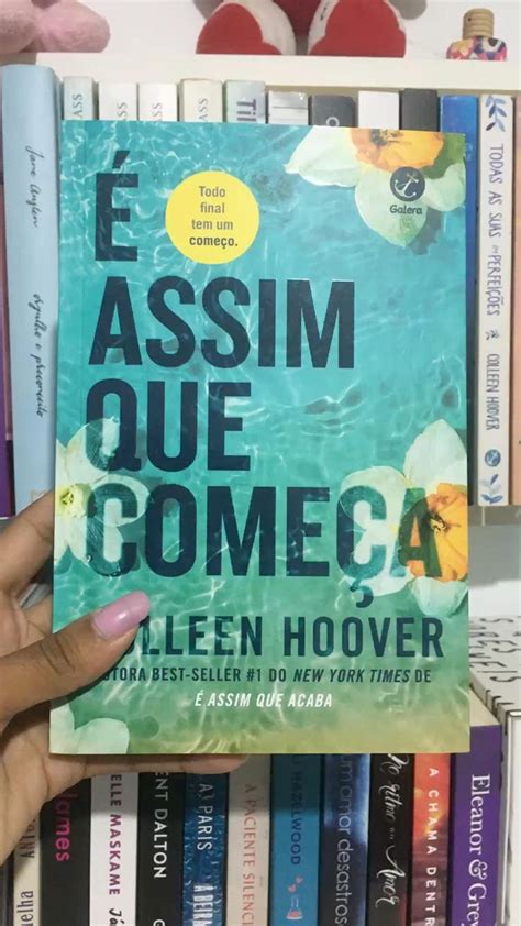 É assim que começa Sugestões de livros Recomendações de livros