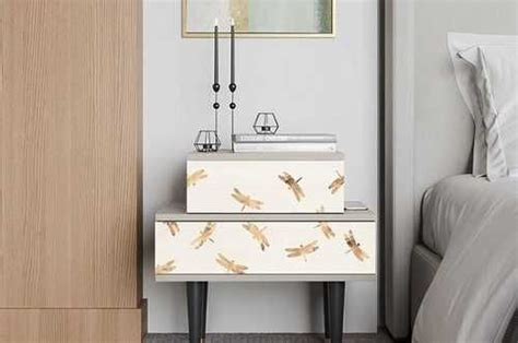 Прикроватная тумба NS1 Сатин Nude Dragonflies Festima Ru частные объявления
