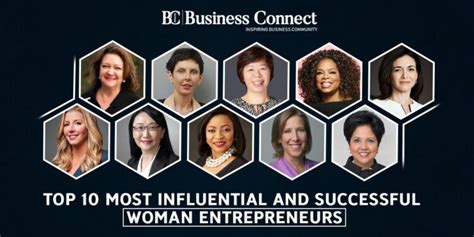 Top 10 Most Influential And Successful Woman Entrepreneurs In 2024