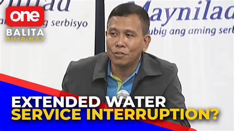 Rotational Water Service Interruption Ng Maynilad Posibleng Raw Ma