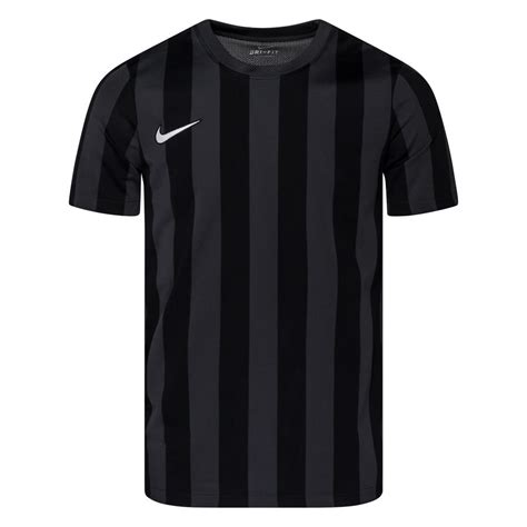 Nike Trikot Df Striped Division Iv Grau Schwarz Wei