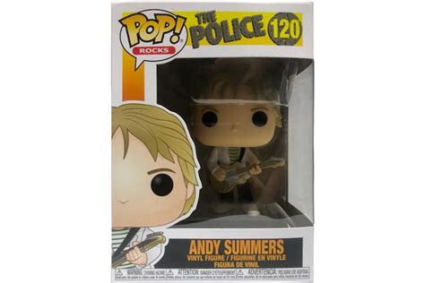 Funko Pop Rocks The Police Andy Summers Figure 120 Cn