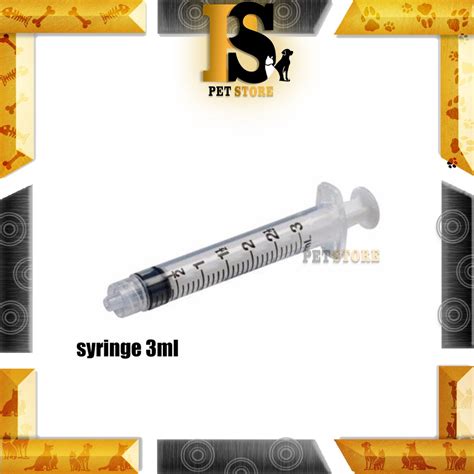 Syringe 3ml Without Needle 1pc Disposable Syringe Picagari