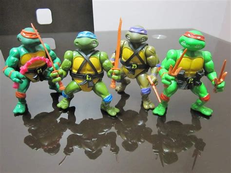 Teenage Mutant Ninja Turtles Action Figures Series 1 1988 Rcabletv