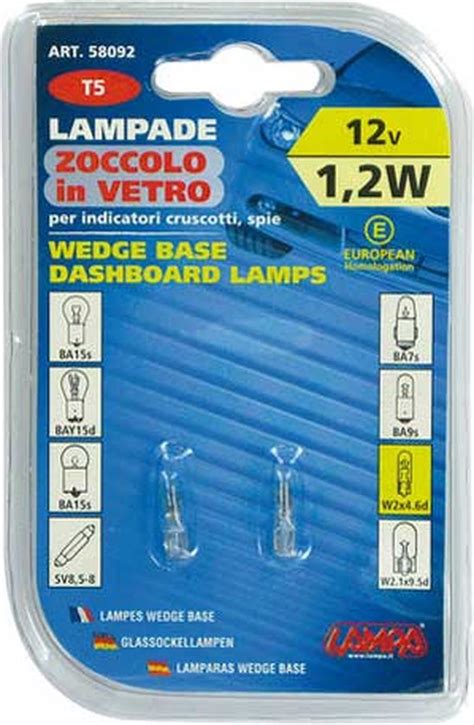 Wedge Base Lamp 12v 12w