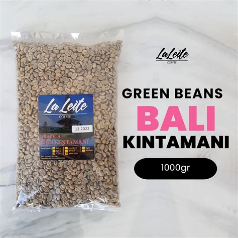 Jual Kopi Arabica Bali Kintamani 1000g Greenbean Biji Mentah