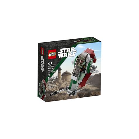 Lego Star Wars Boba Fetts Starship Microfighter Set 75344lego Star