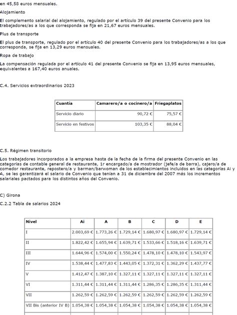 Preparativos para el convenio de hostelería en Cataluña en 2023