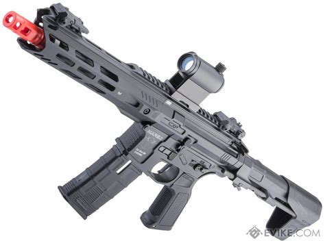 ICS CXP MARS II Komodo Jr S3 M4 Airsoft EBB AEG Rifle Color Black