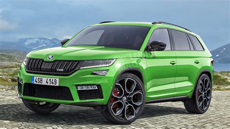 New Skoda Kodiaq Vrs Pictures Auto Express