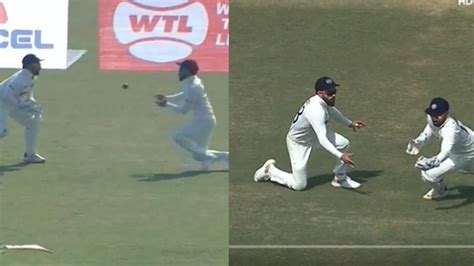 IND Vs BAN 1st Test Rishabh Pant Virat Kohli Take Solid RELAY CATCH