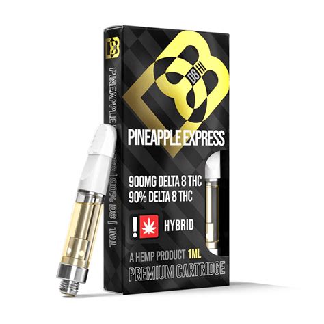 D8 HI Delta 8 Vape Cartridge 1g Pineapple Express