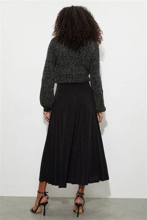 Skirts Pleated Midi Skirt Dorothy Perkins