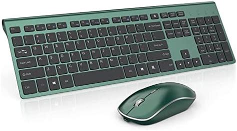 Wireless Keyboard Mouse Combo J JOYACCESS 2 4G Rechargeable Ultra Slim