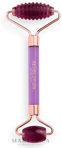 Роллер для лица двухсторонний, фиолетовый - Revolution Skincare Facial ...