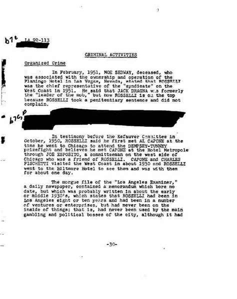 John Roselli La Cosa Nostra Chicago Outfit Fbi And Cia Files