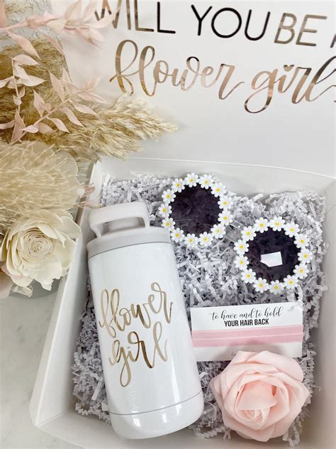 Flower Girl Proposal T Box Will You Be My Flower Girl Etsy