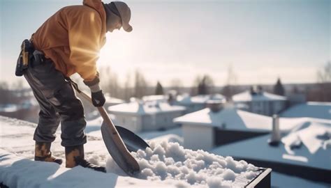 Proven Techniques For Commercial Roof Snow Removal Universal Roofs