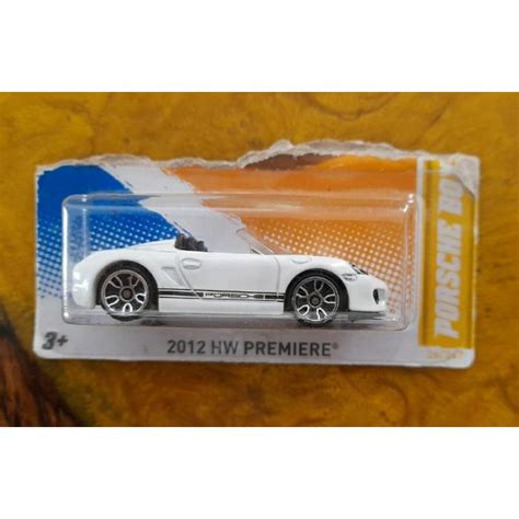 Embalagem Danificada Hot Wheels Premiere Porsche Boxter Spyder