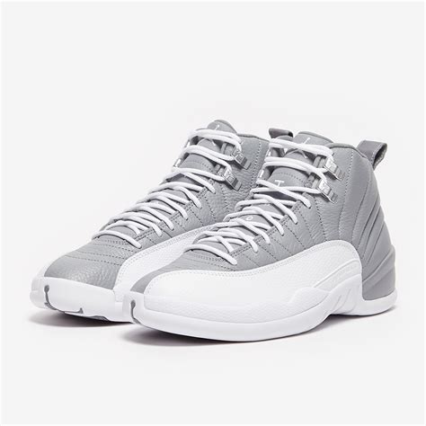 Air Jordan 12 Retro Stealthwhitecool Grey Mens Shoes Prodirect