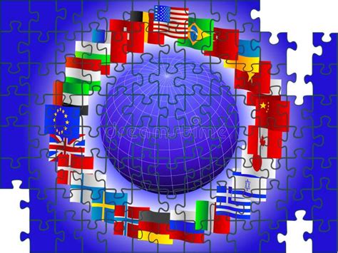 Flags World Puzzle Stock Illustrations – 517 Flags World Puzzle Stock ...