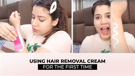 Easy Way To Remove Hair At Home Hair Removal Cream For Women Youtube