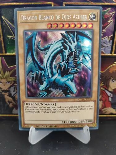 Yu Gi Oh Dragon Blanco De Ojos Azules Secret Rare Meses Sin Intereses