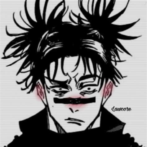 Choso sonrojado /// | Mangá icons, Jujutsu, Anime monochrome