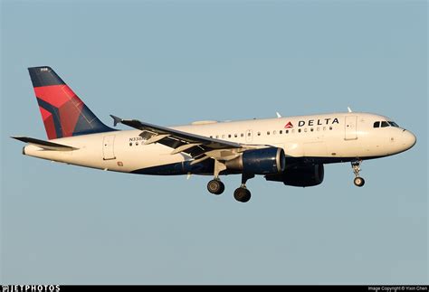 N338NB Airbus A319 114 Delta Air Lines Yixin Chen JetPhotos