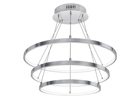 Modern Round Led Ring Pendant Ceiling Light Cool White H3074