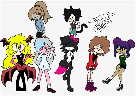 7 Girls By Oshiwawa30021 On Deviantart